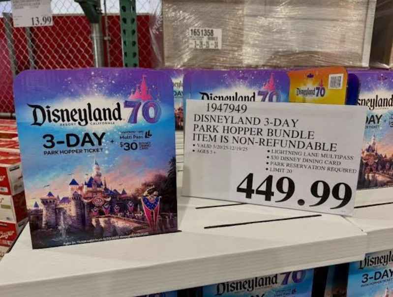 costco disneyland tickets