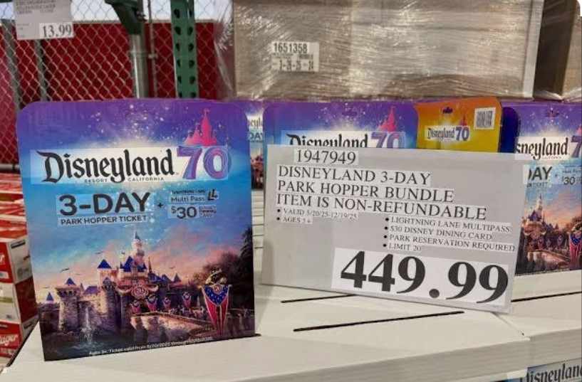 Disneyland Tickets Costco